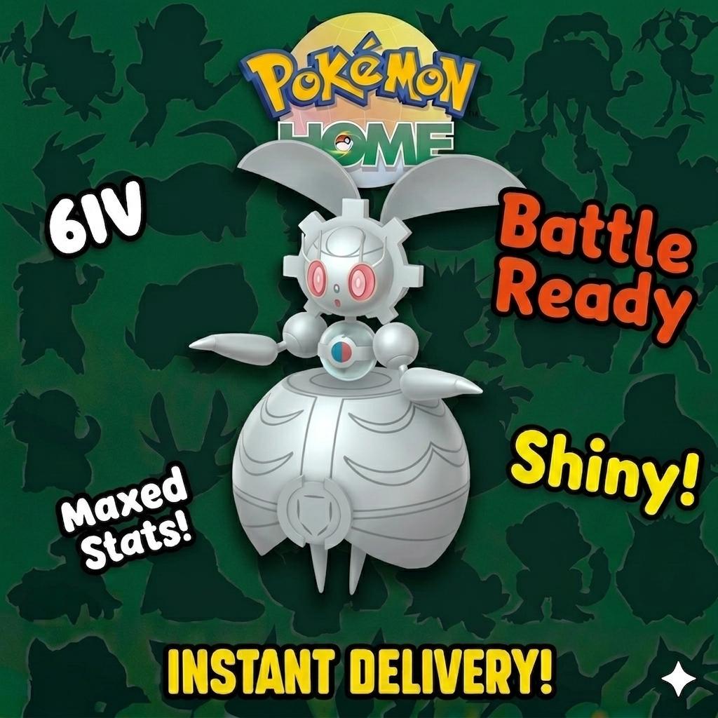 Shiny MAGEARNA Pokémon HOME 6IV Competitive Battle Ready – Pokémon HOME Transfers Pokémon card photo