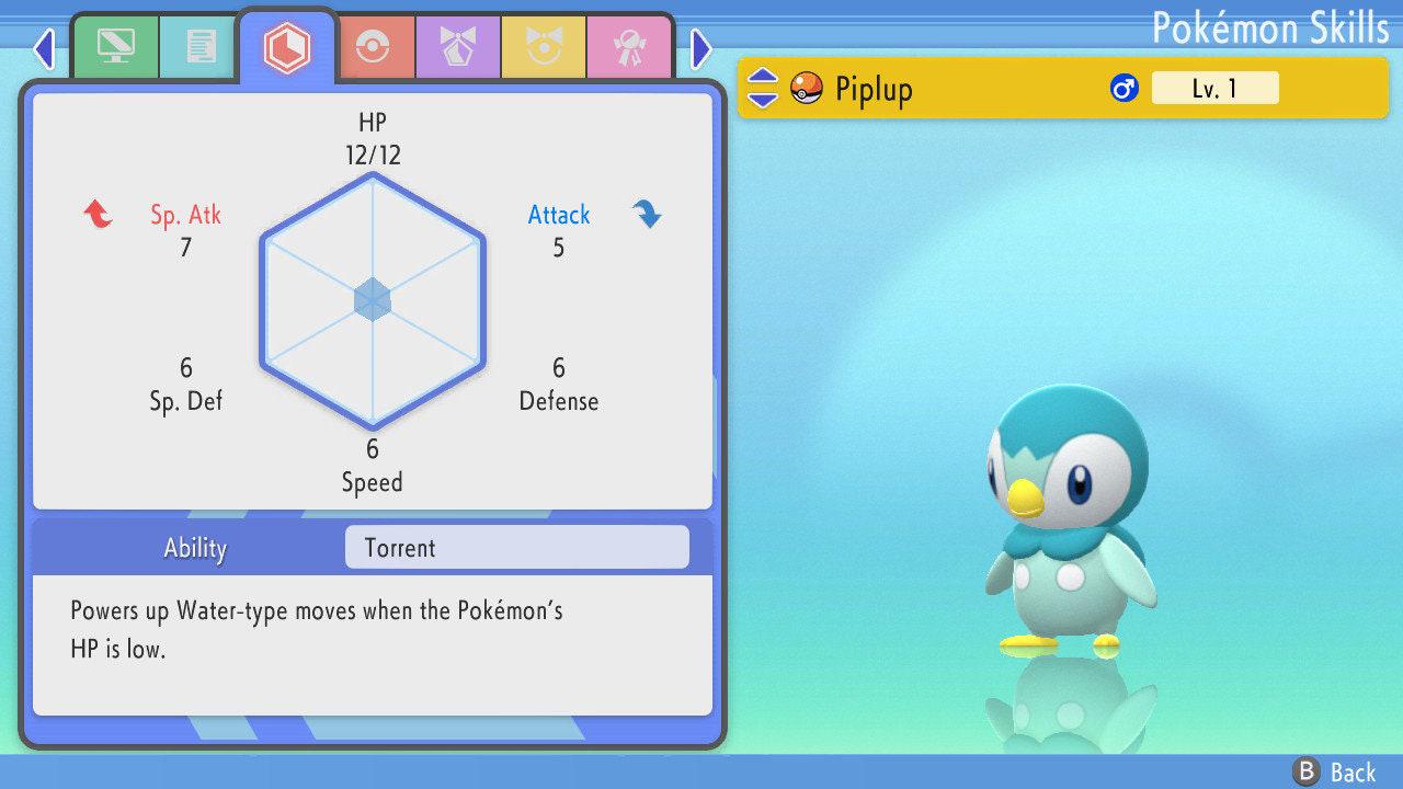 Shiny Piplup 6IV Switch 2 BDSP Pokémon Brilliant Diamond Shining Pearl Battle Ready Starter Bonus Gift Fast Delivery Pokémon card photo 2