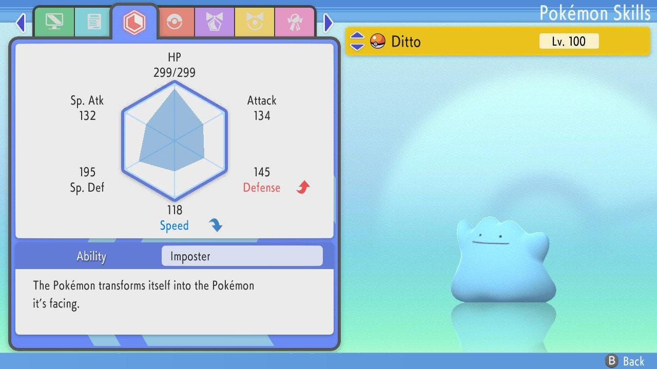 SHINY 6IV DITTO English Pokemon Pokémon Brilliant Diamond and Shining Pearl 6IV Pokemon Breeding Ditto Free Shiny Pokémon card photo 4