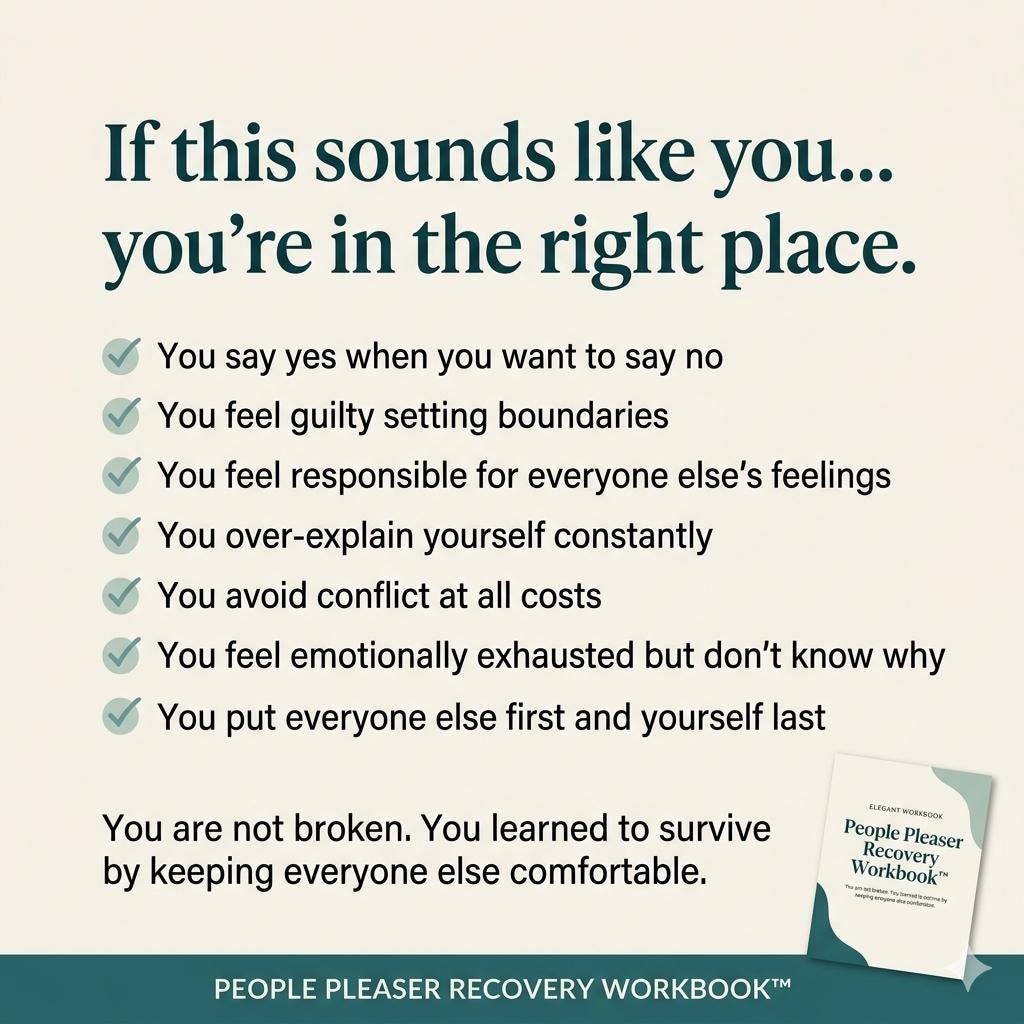 People Pleaser Recovery Workbook Boundaries and Self Worth Journal to Stop Overgiving Set Boundaries Without Guilt and Stop Self Abandonment Pokémon card photo 5