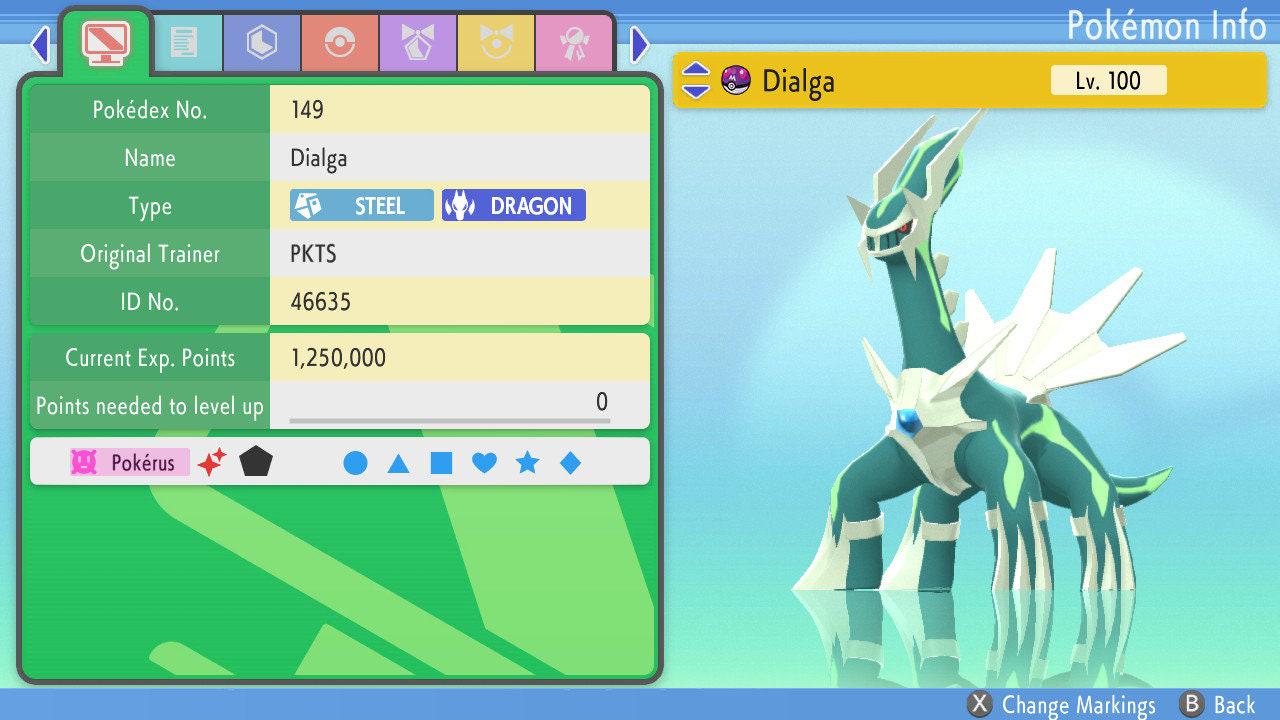 Shiny Dialga Pokemon Brilliant Diamond Shining Pearl 6IV Competitive Battle Ready Pokémon card photo 4