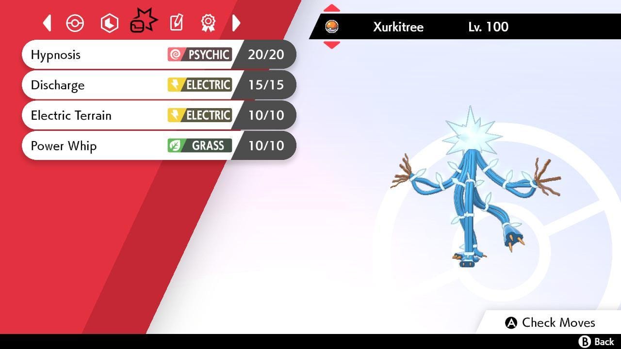 Shiny XURKITREE Pokemon Sword Shield 6IV Competitive Battle Ready Pokémon card photo 3
